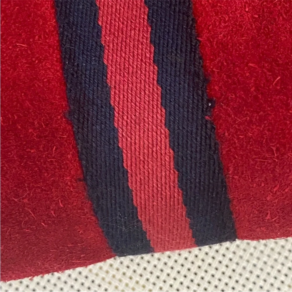 GUCCI Ophidia Red Suede Mini Shoulder Crossbody bag - Picture 6 of 12